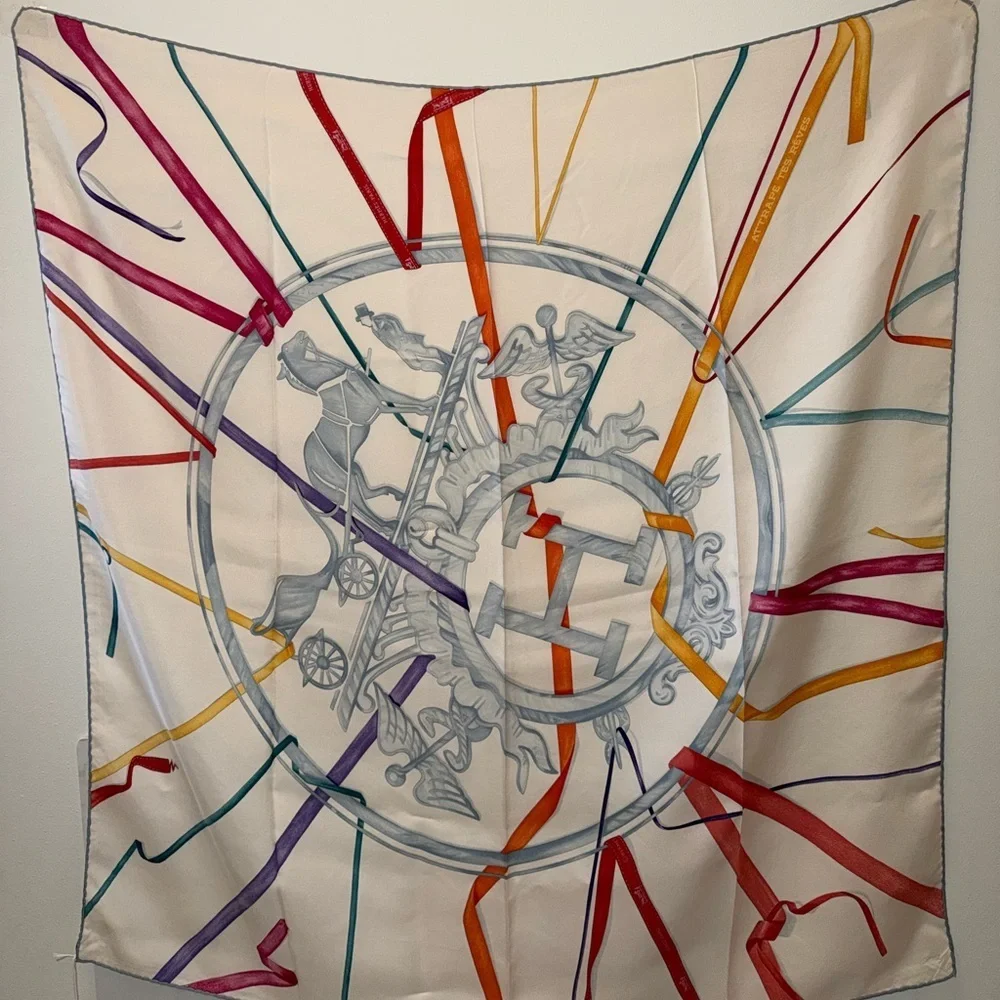 Hermes Silk Scarf